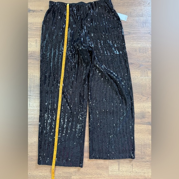 CATO Black Sequin Pants - Picture 5 of 8